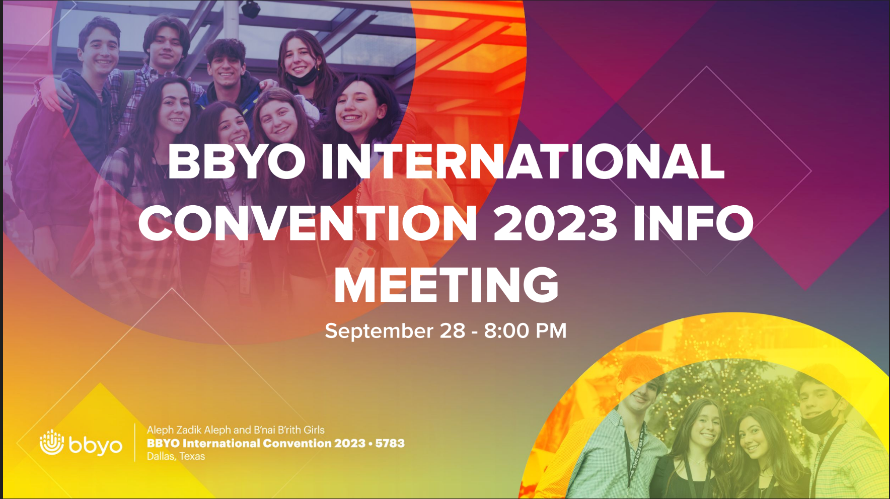 BBYO Internation Convention UJEB United Jewish Education Board